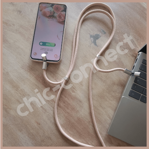Lanière de charge Juno - Vert - 150cm - Chic - connect